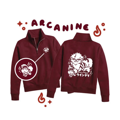 Arcanine Quarter-zip Sweatshirt