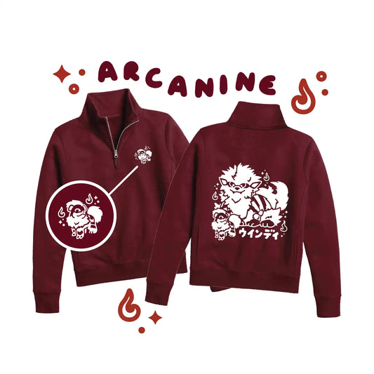 Arcanine Quarter-zip Sweatshirt