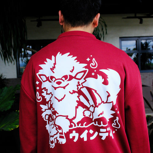 Arcanine Quarter-zip Sweatshirt