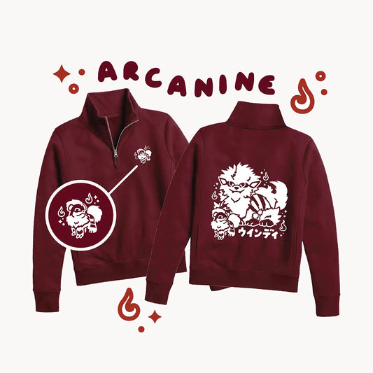 Arcanine Quarter-zip Sweatshirt