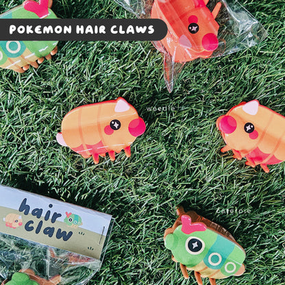 Pokemon Caterpie + Weedle Hair Claw