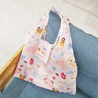 Pokemon Ghost, Fairy + Water Type Foldable Eco Bag
