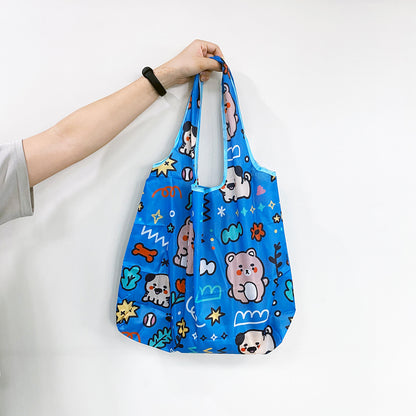 Owl Duo Foldable Eco Bag