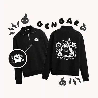 Gengar Quarter-zip Sweatshirt