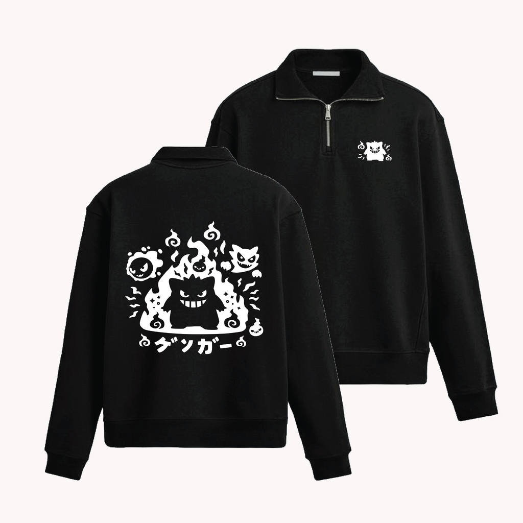 Gengar Quarter-zip Sweatshirt
