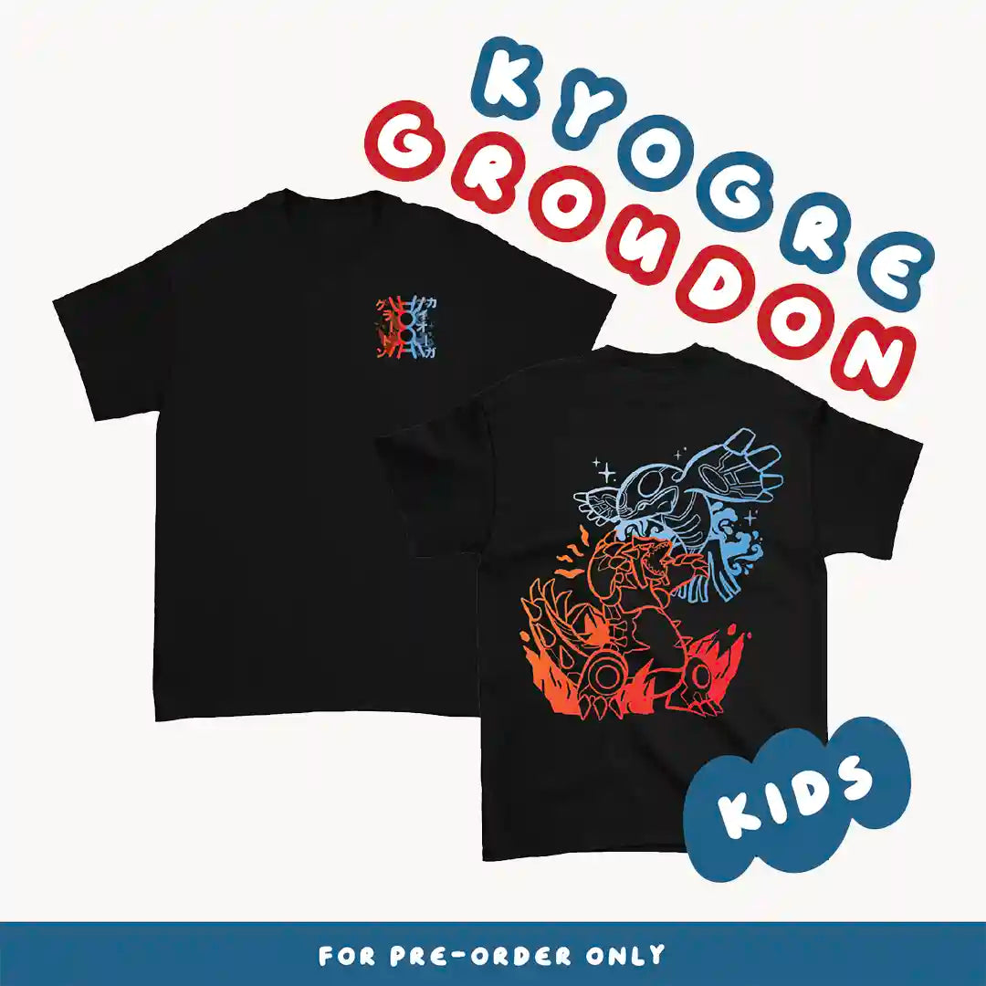 [PREORDER] Groudon vs Kyogre Kid's Shirt