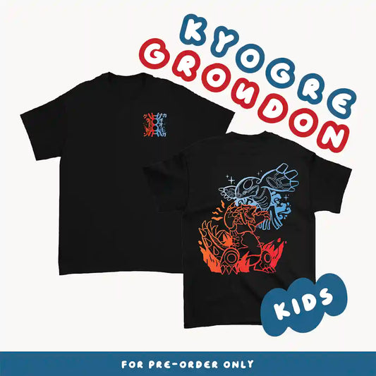 [PREORDER] Groudon vs Kyogre Kid's Shirt