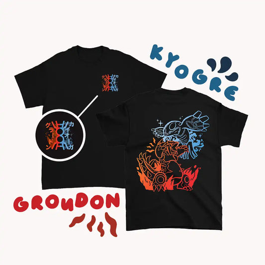 Groudon vs Kyogre Shirt
