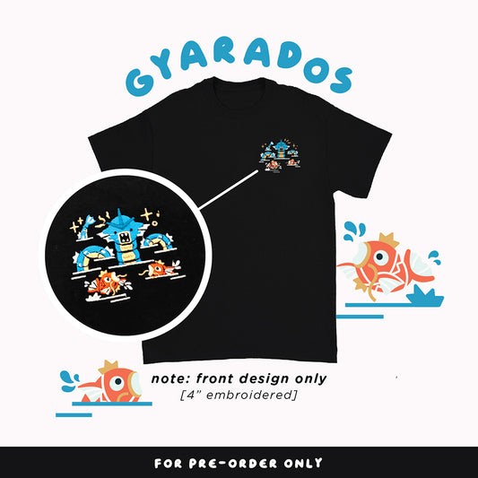 [PREORDER] Gyarados Embroidered Shirt