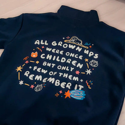 Little Prince Quarter-zip Sweatshirt
