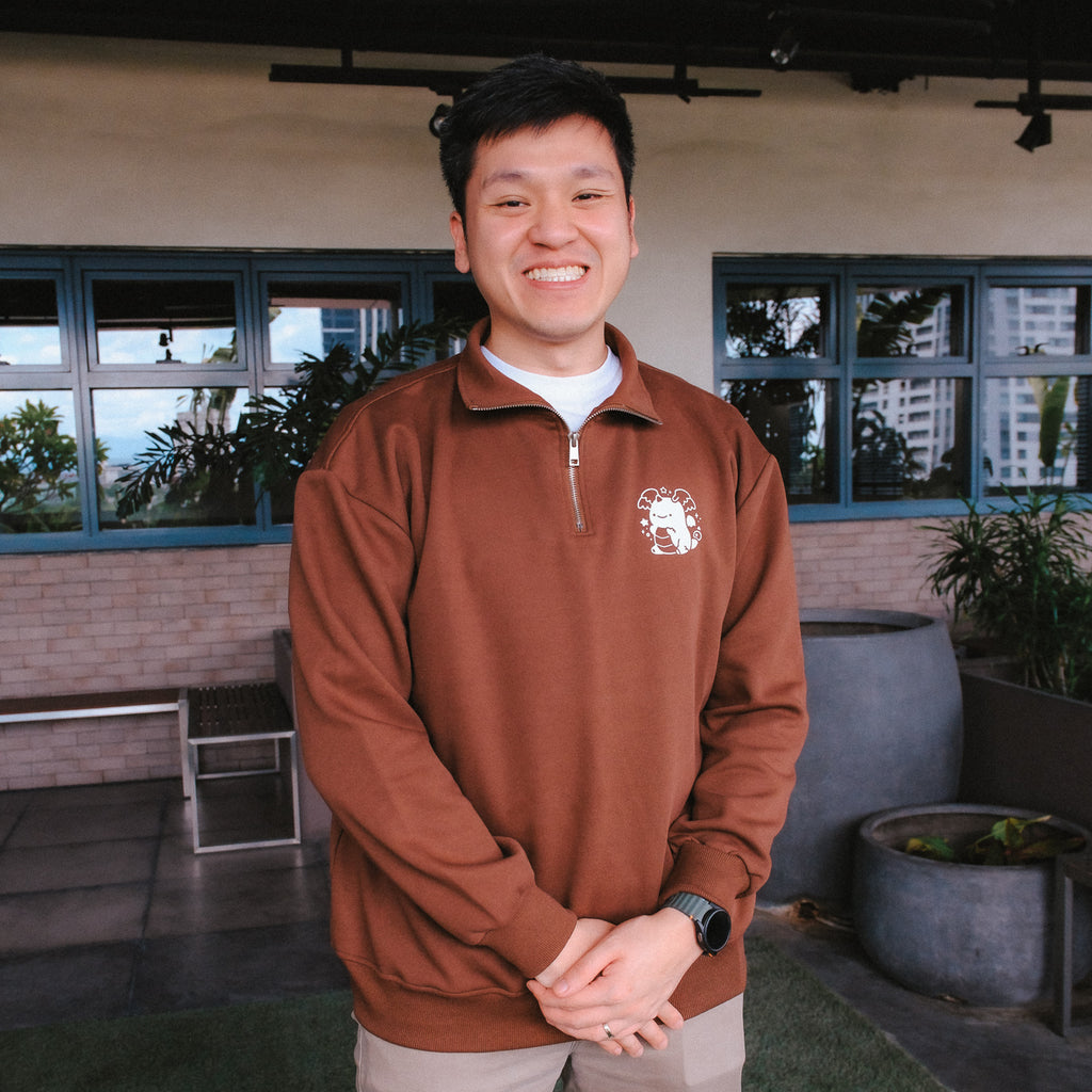 [PRE-ORDER] Mega Dragonite Quarter-zip Sweatshirt