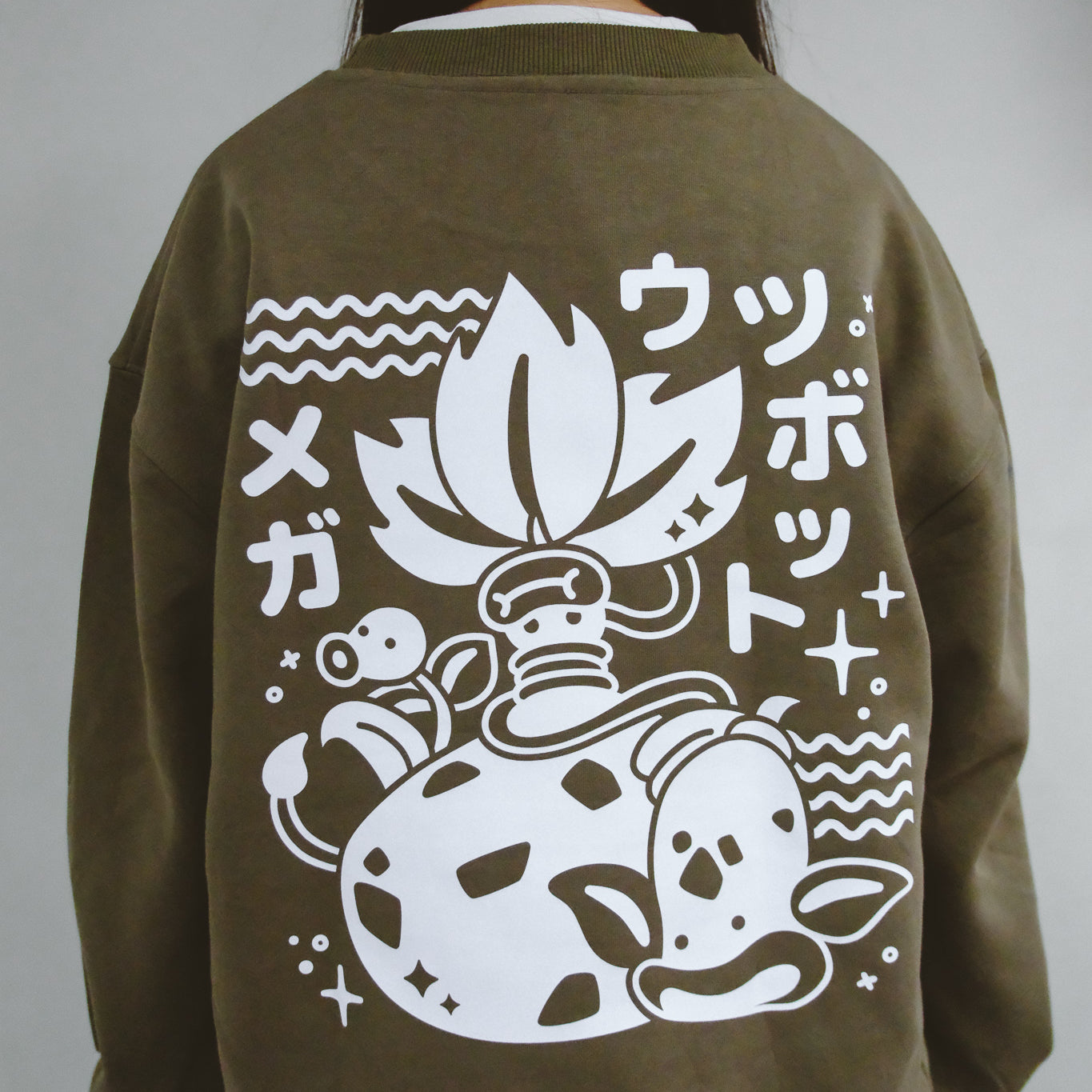 [PRE-ORDER] Mega Victreebel Crew Neck Sweatshirt (Non-zip)