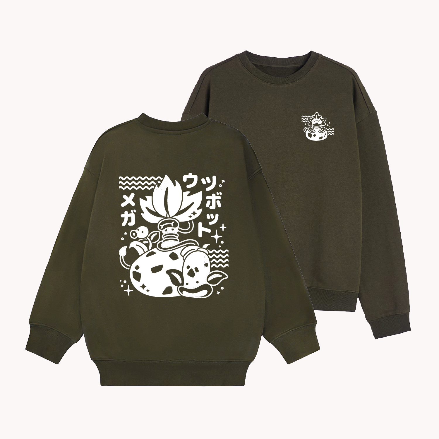[PRE-ORDER] Mega Victreebel Crew Neck Sweatshirt (Non-zip)