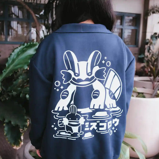Mudkip Quarter-zip Sweatshirt