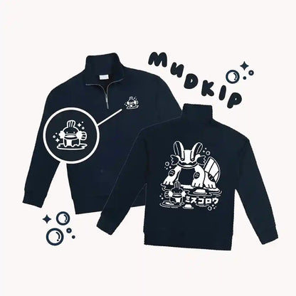 Mudkip Quarter-zip Sweatshirt