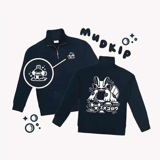 Mudkip Quarter-zip Sweatshirt