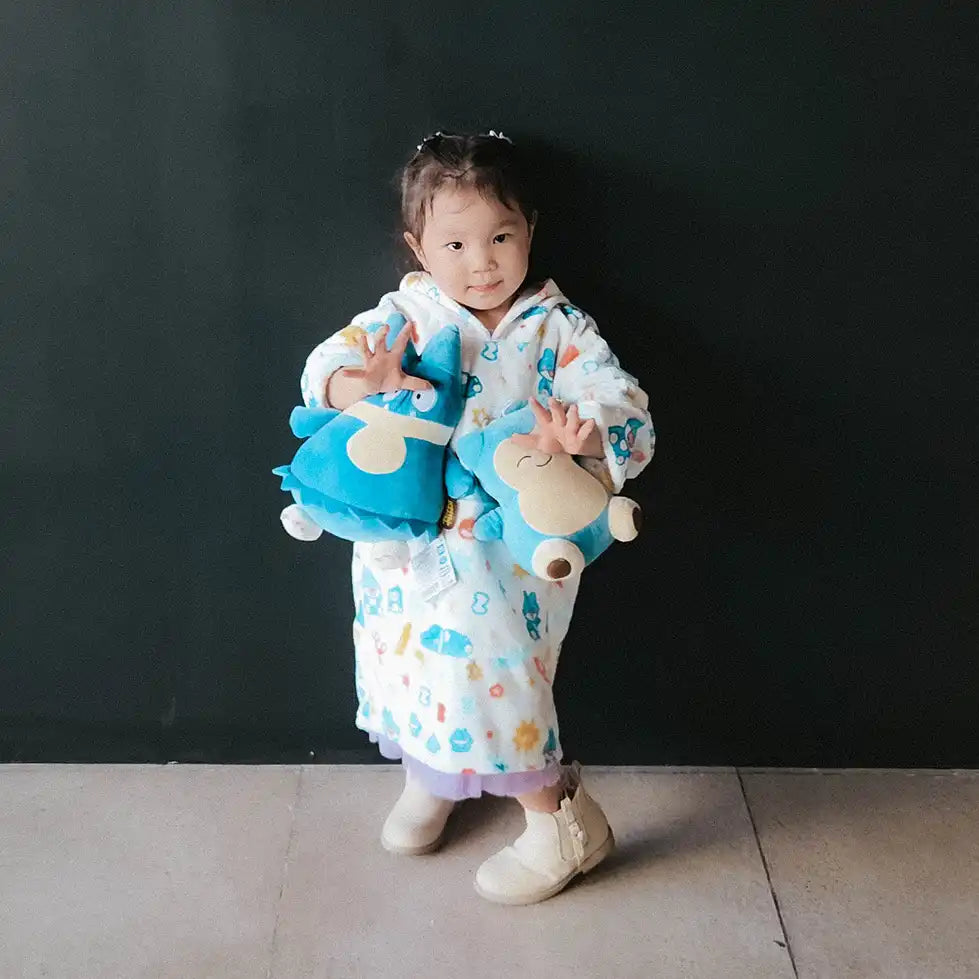 Munchlax Blanket Hoodie (Kids)