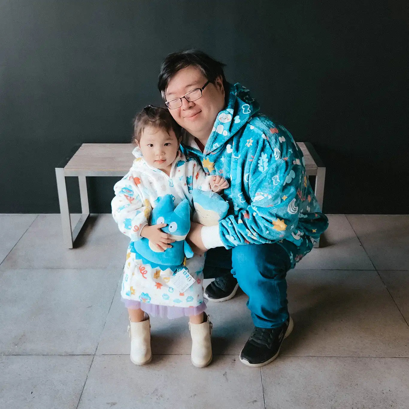 Munchlax Blanket Hoodie (Kids)