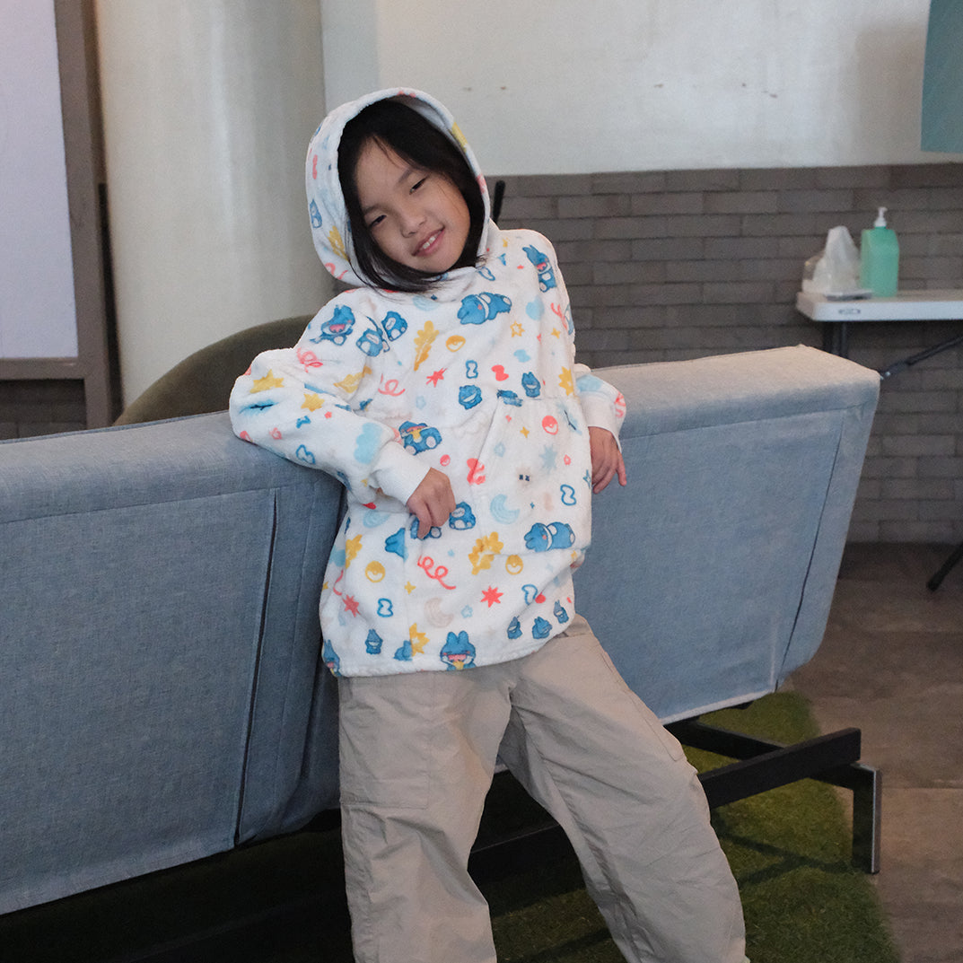 Munchlax Blanket Hoodie (Kids)