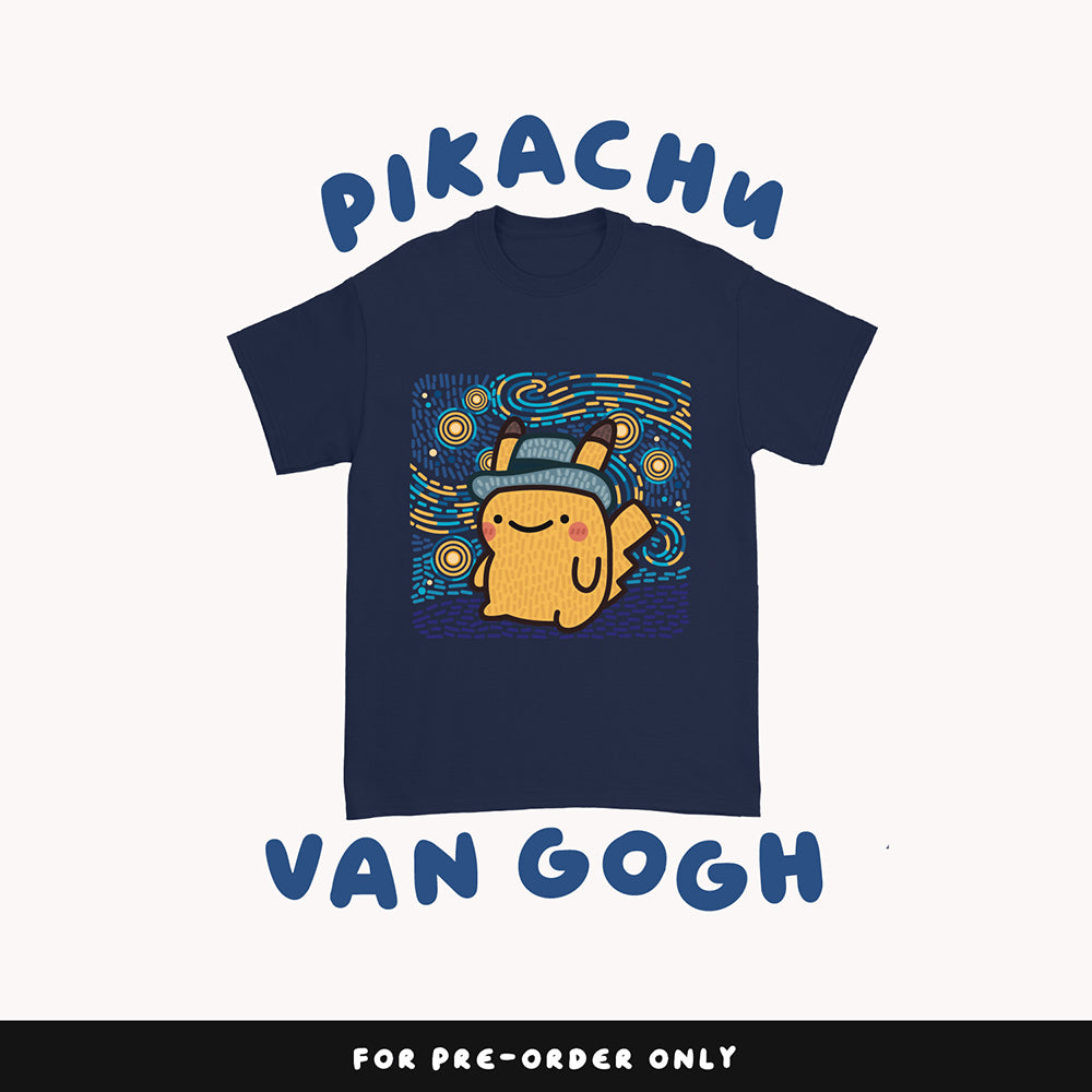[PREORDER] Pikachu Van Gogh Shirt