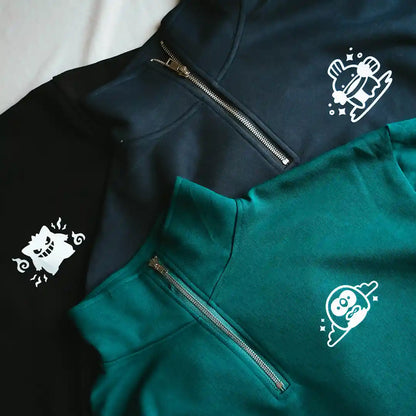 Gengar Quarter-zip Sweatshirt