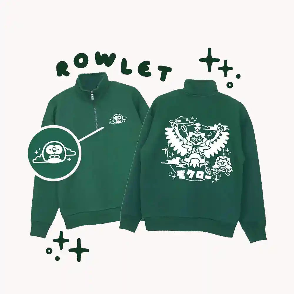 Rowlet Quarter-zip Sweatshirt