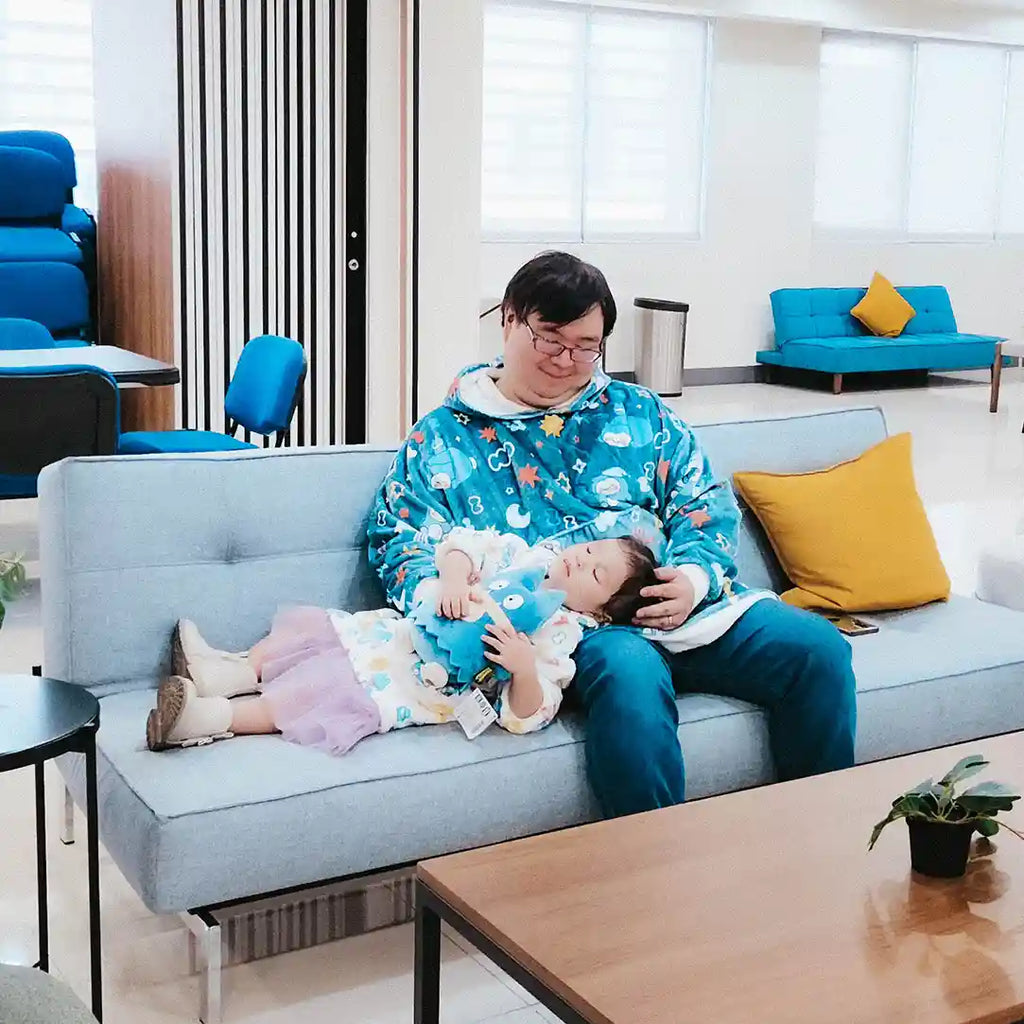 Munchlax Blanket Hoodie (Kids)