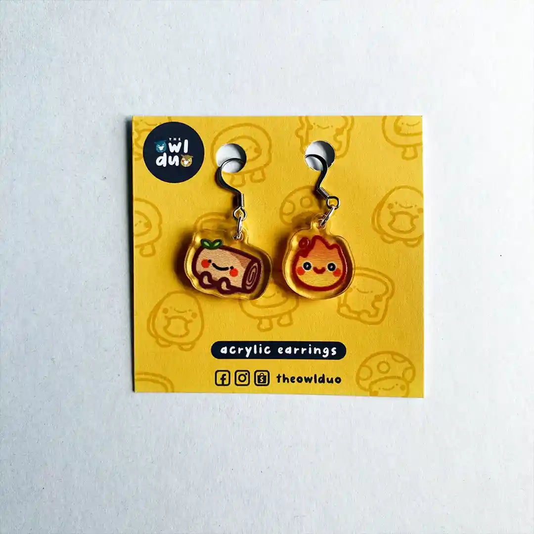 Woodland Acrylic Earrings