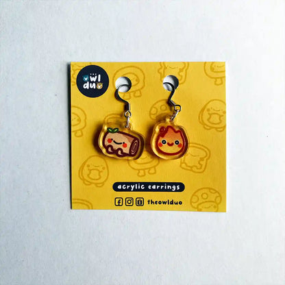 Woodland Acrylic Earrings