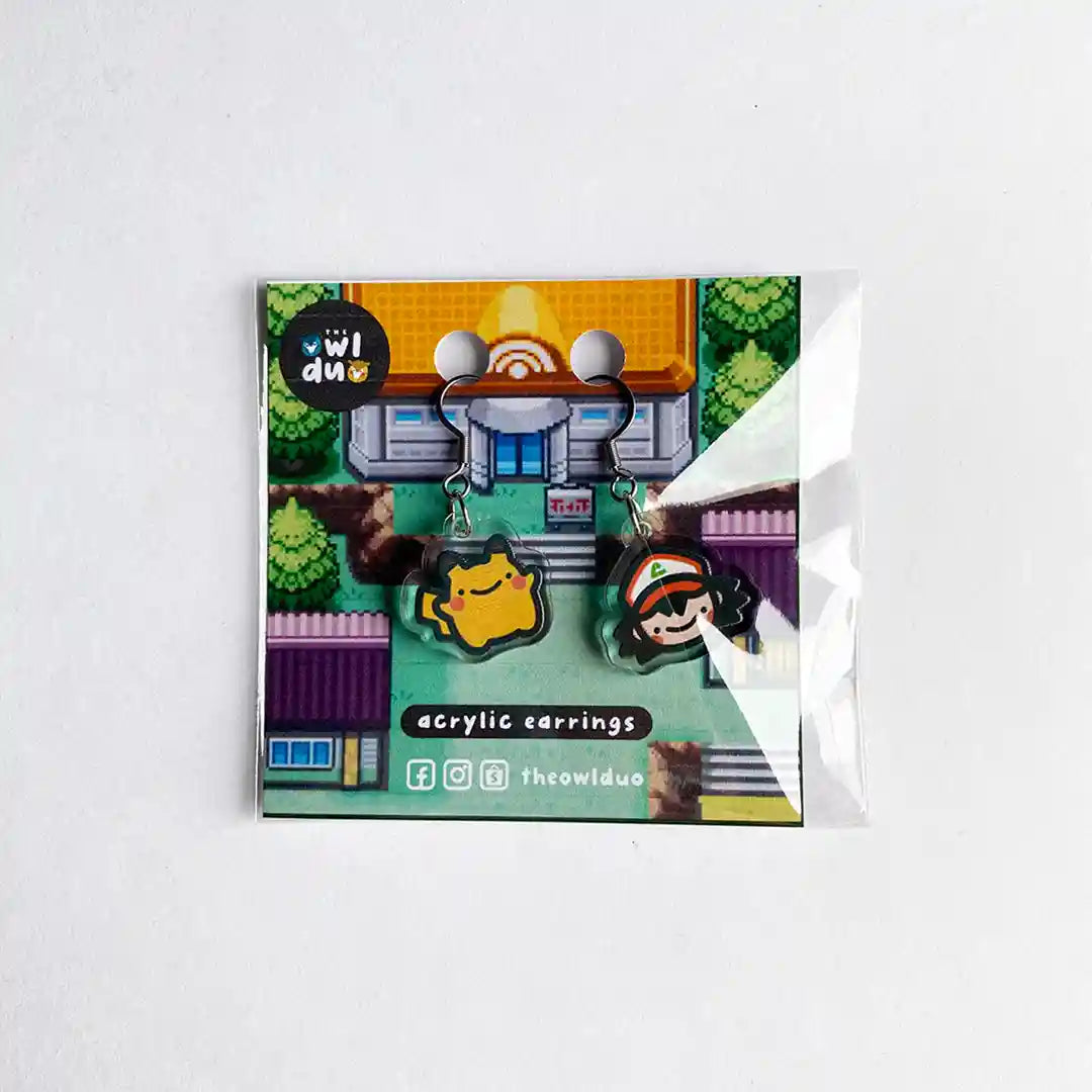 Pokemon Acrylic Earrings