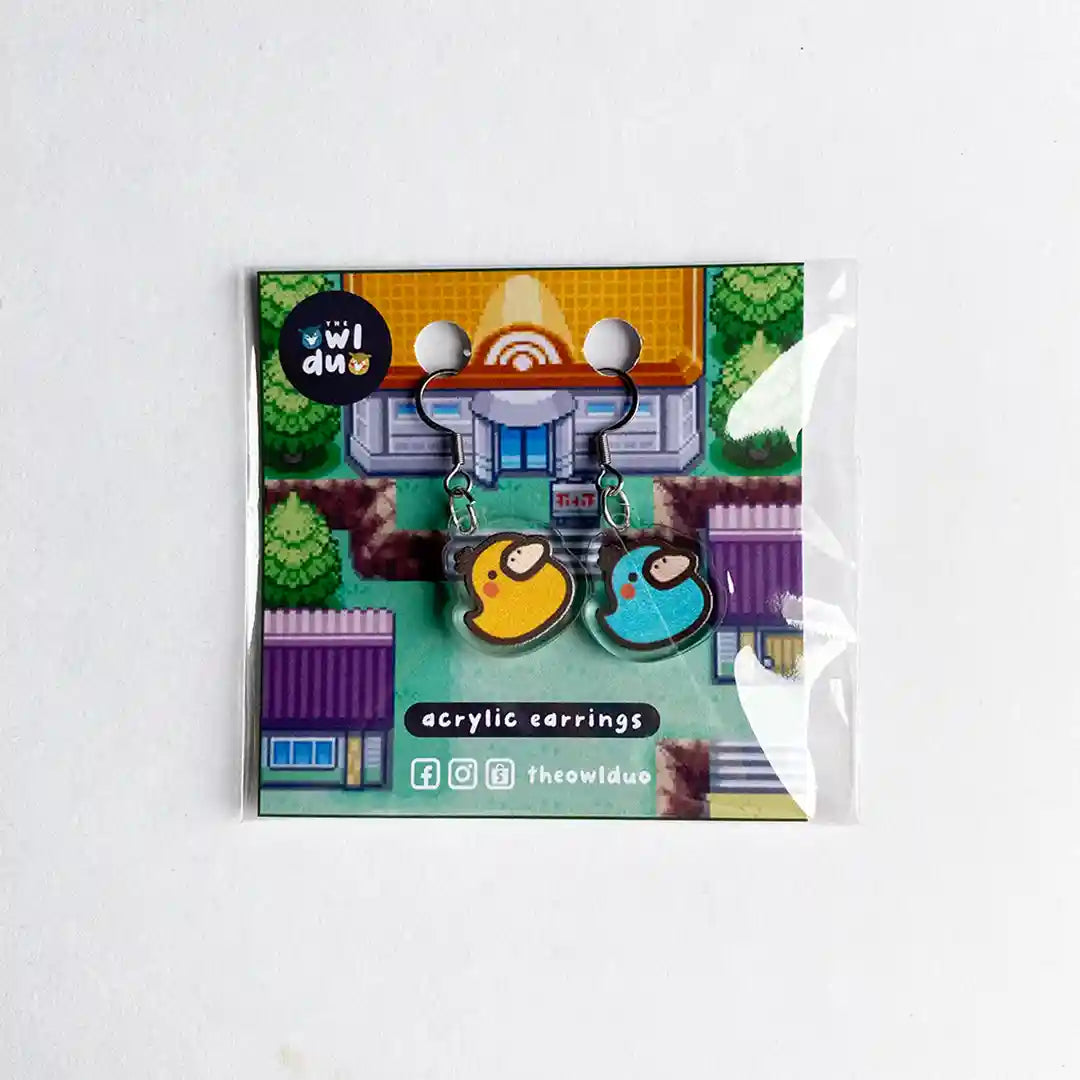 Pokemon Acrylic Earrings