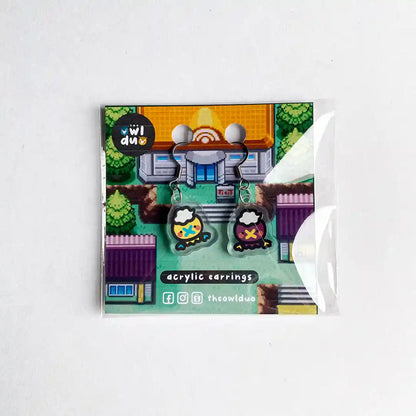 Pokemon Acrylic Earrings