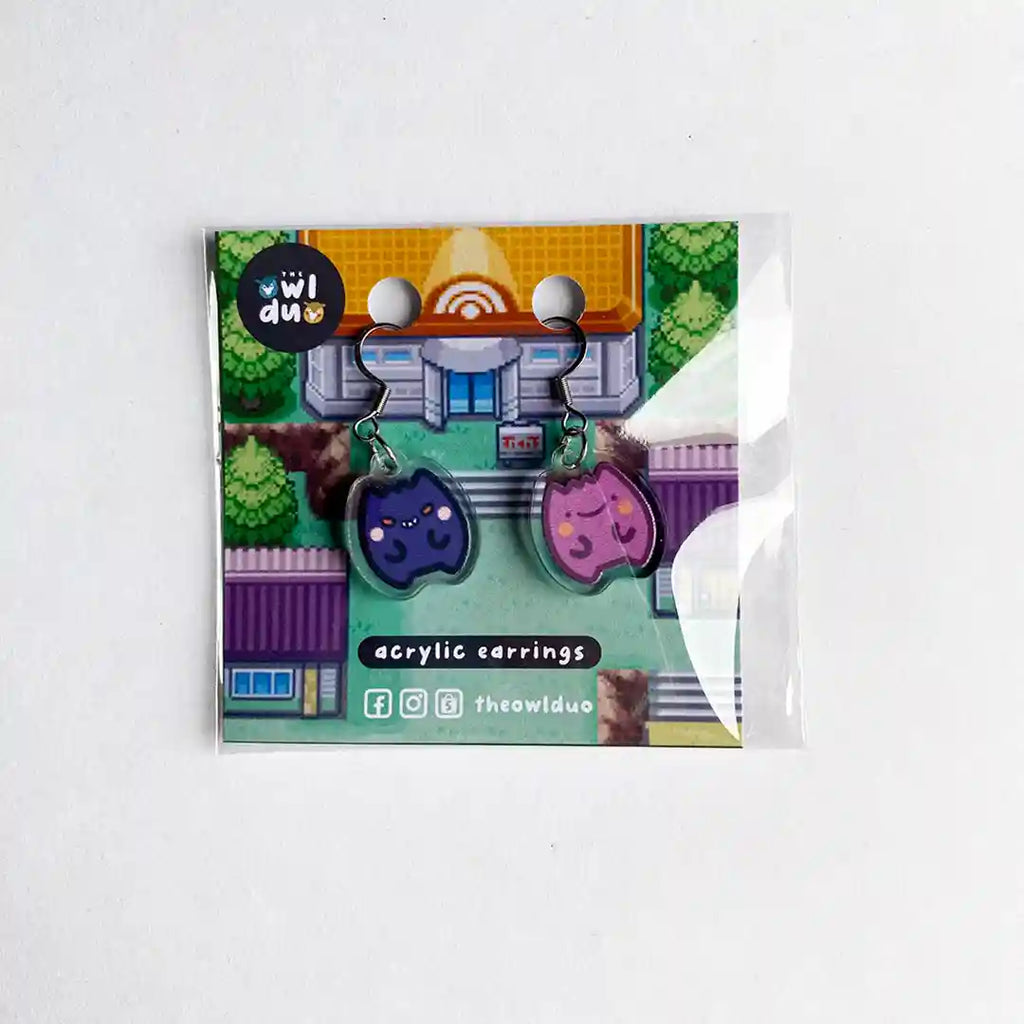 Pokemon Acrylic Earrings