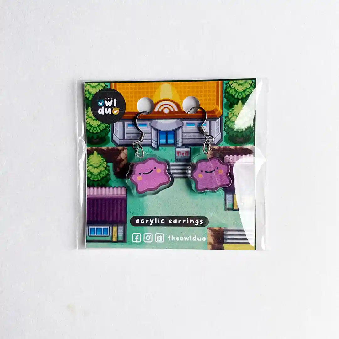 Pokemon Acrylic Earrings