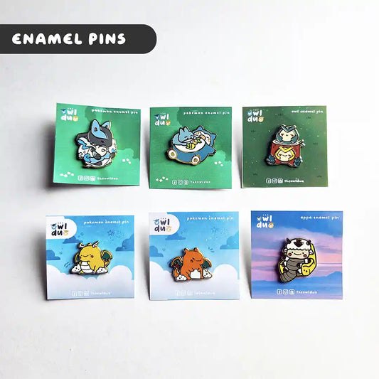 Pokemon and Avatar Enamel Pin