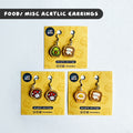 Food Acrylic Earrings