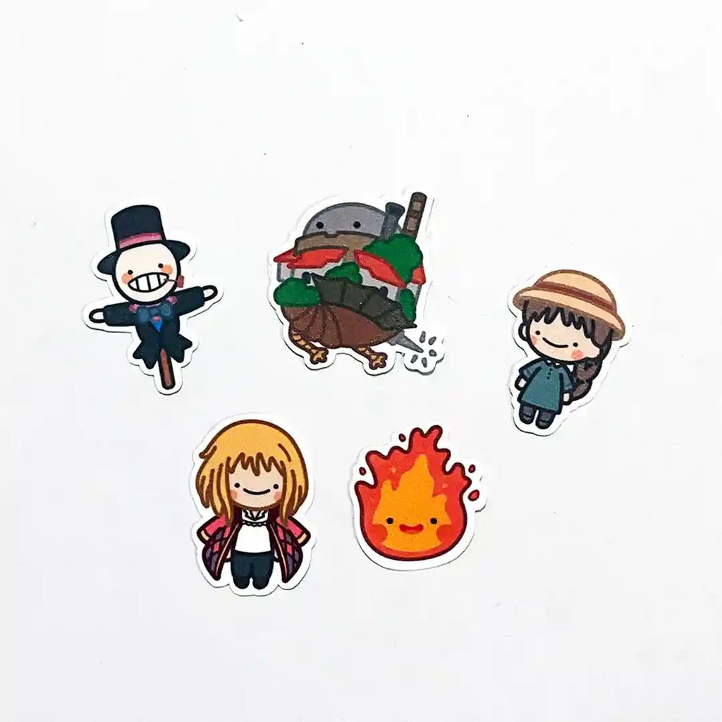 Studio Ghibli: Howl's Moving Castle Stickers