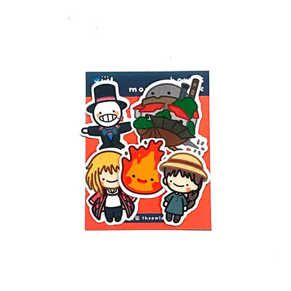 Studio Ghibli: Howl's Moving Castle Stickers