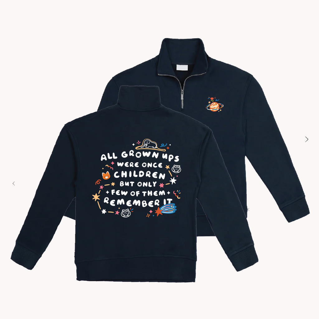 Little Prince Quarter-zip Sweatshirt