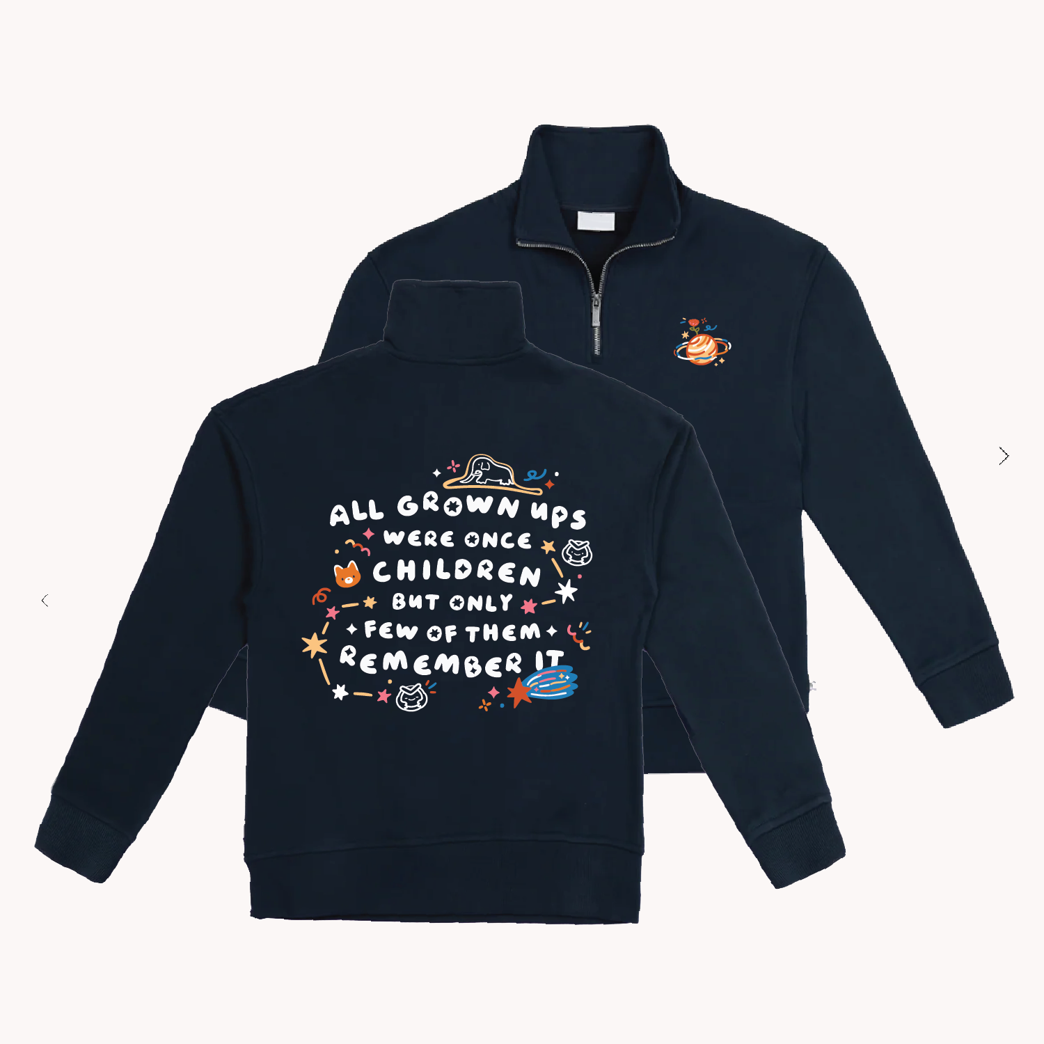 Little Prince Quarter-zip Sweatshirt