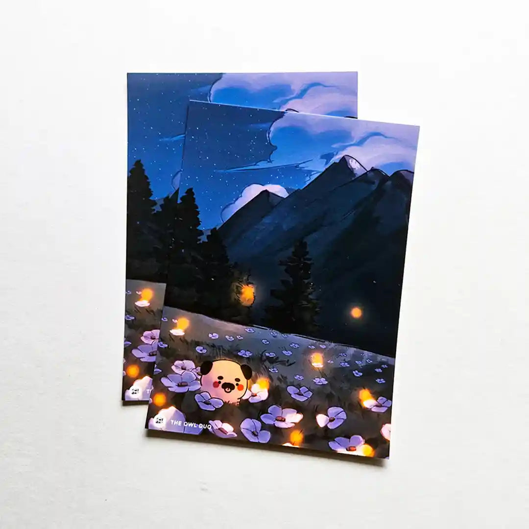 Treehouse Friends Art Print