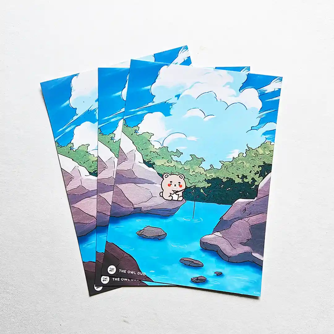 Treehouse Friends Art Print