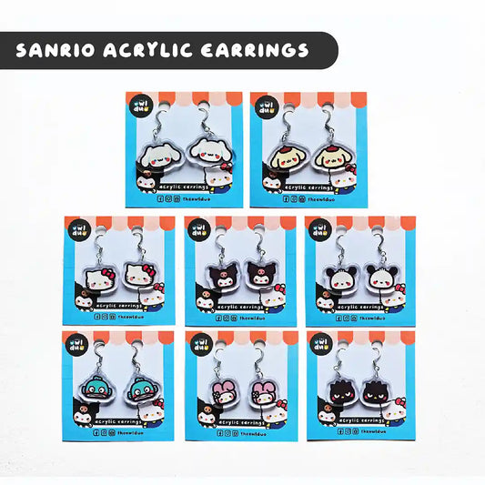 Sanrio Acrylic Earrings