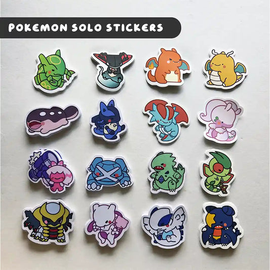 Pokemon Solo Stickers (Pt.2)