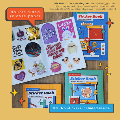 A5 Reusable Sticker Book