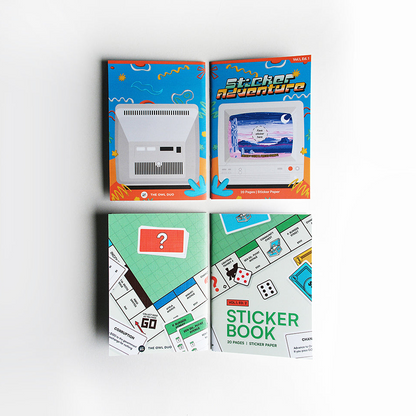 A6 Mini Reusable Sticker Book