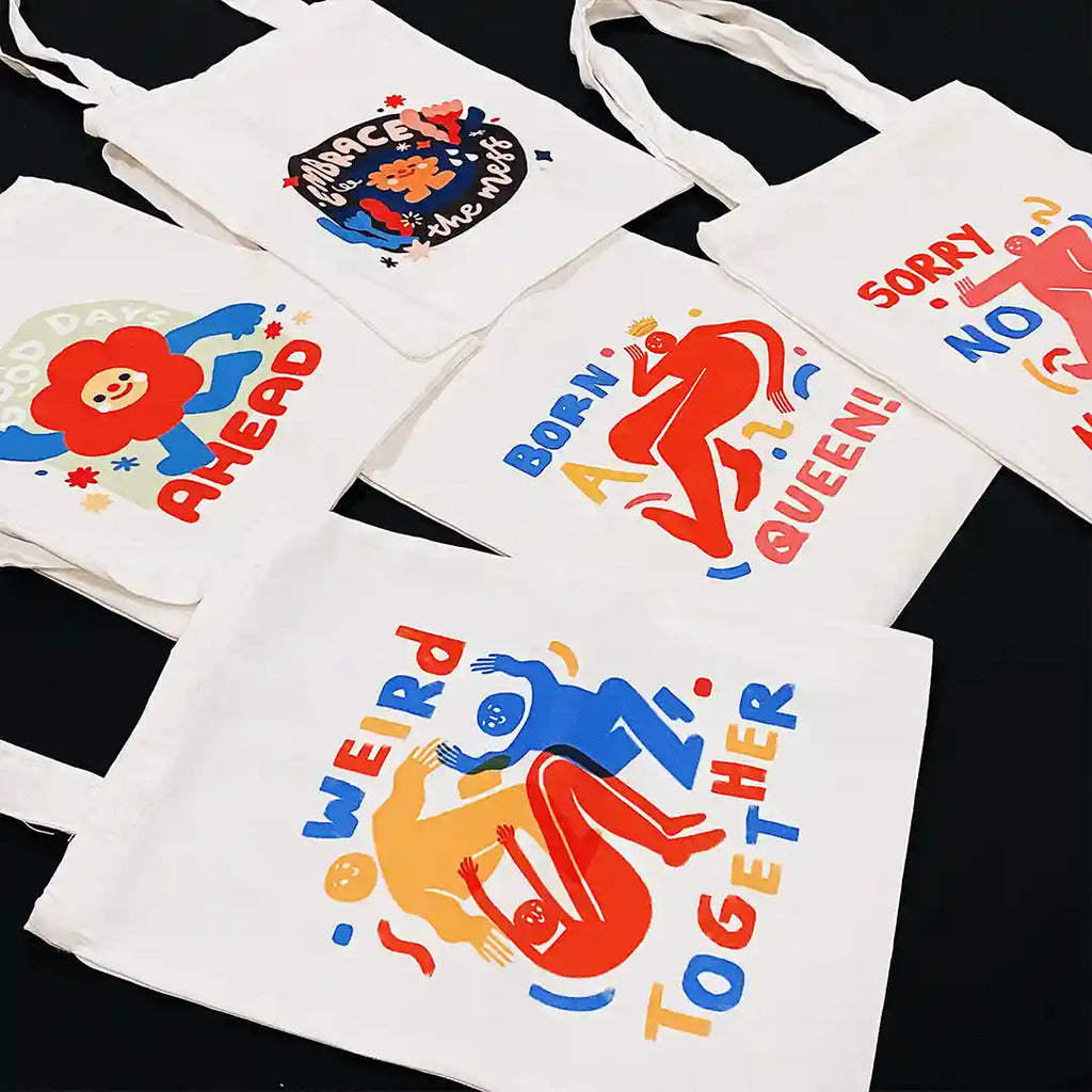 Statement Canvas Tote Bag