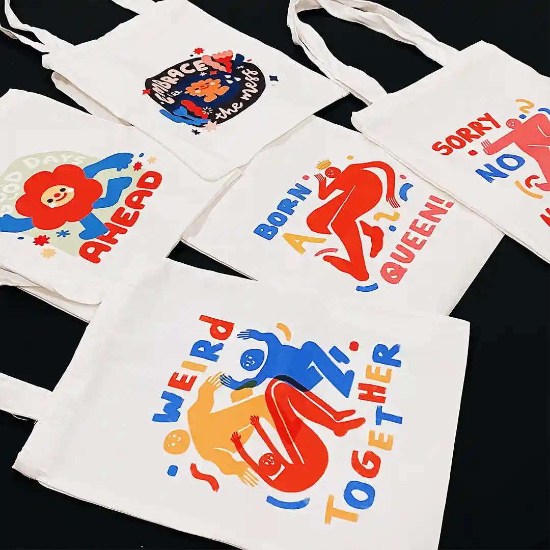 Statement Canvas Tote Bag