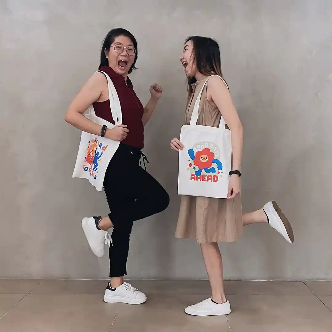 Statement Canvas Tote Bag