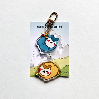 Treehouse Friends Keychain